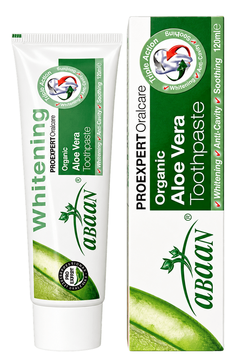 abaan PROEXPERT Aloe Vera Toothpaste, 120 mL, SKU AB004