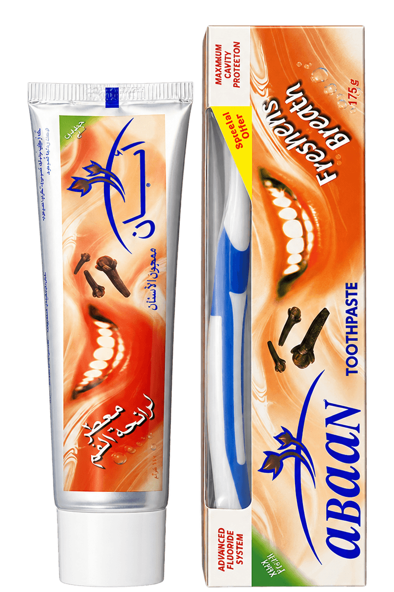 abaan Freshens Breath Toothpaste Set, 175 g, SKU AB005