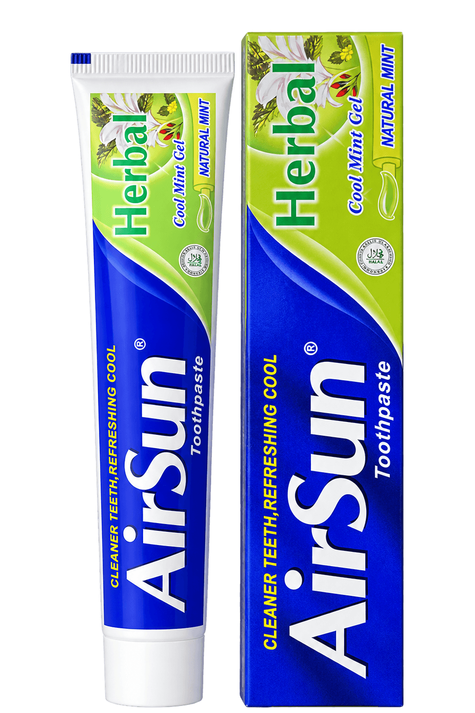 AirSun Herbal Toothpaste, 120 g, SKU AS013