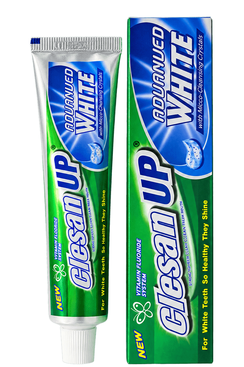 Clesan UP Advanced White Toothpaste, 120 g, SKU CL002