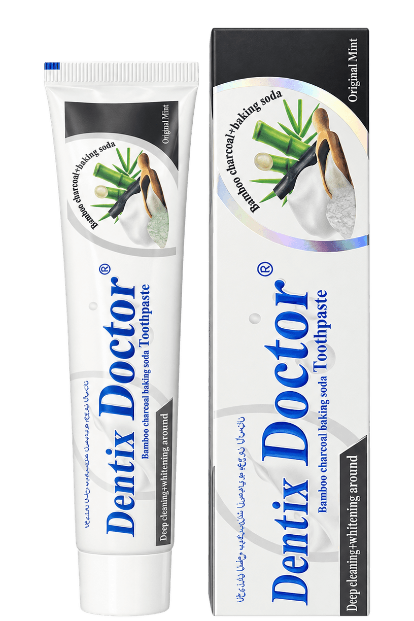 Dentix Doctor Bamboo Charcoal Baking Soda Toothpaste, 110 g, SKU DD280