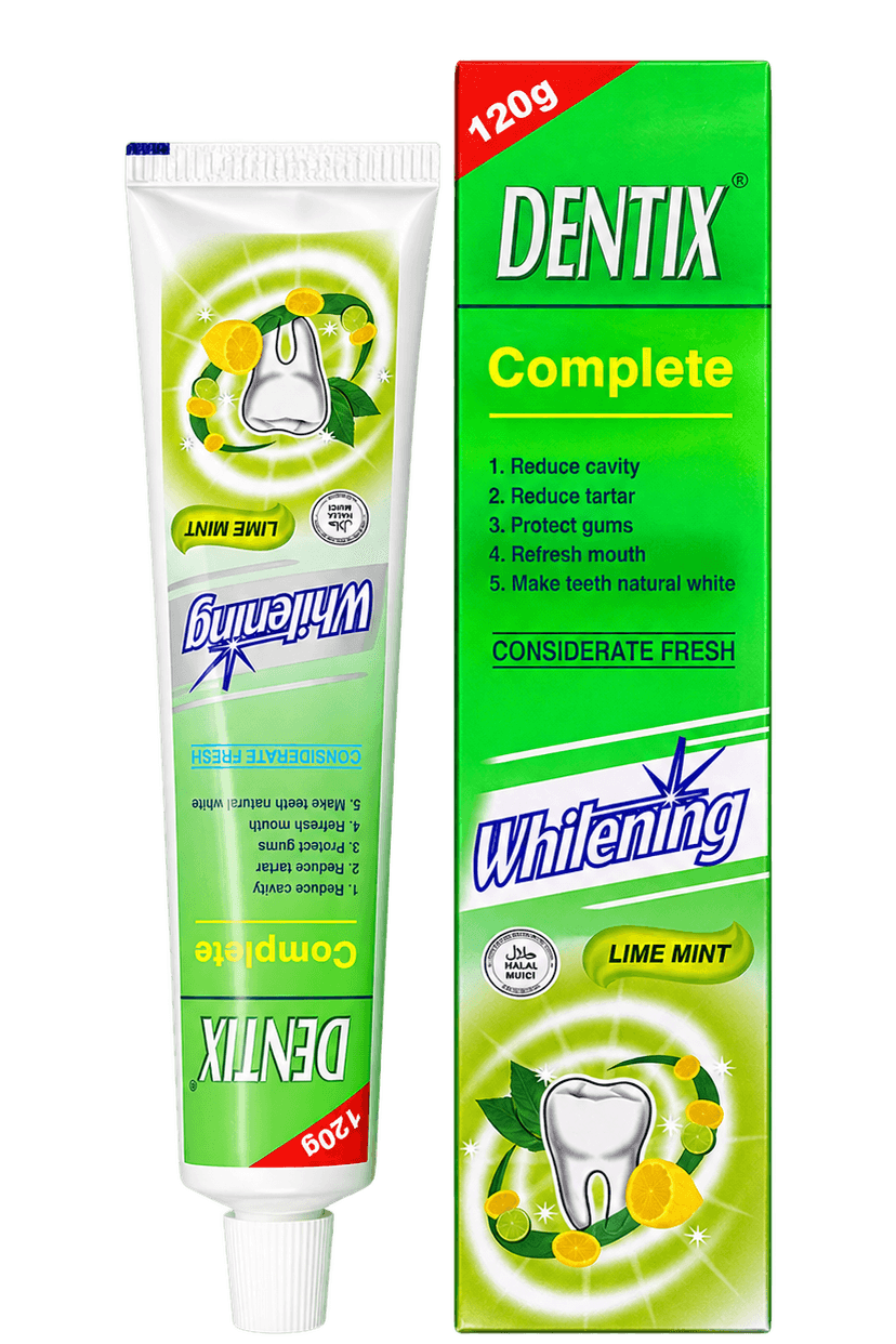 DENTIX Complete Whitening Toothpaste, 120 g, SKU DT001