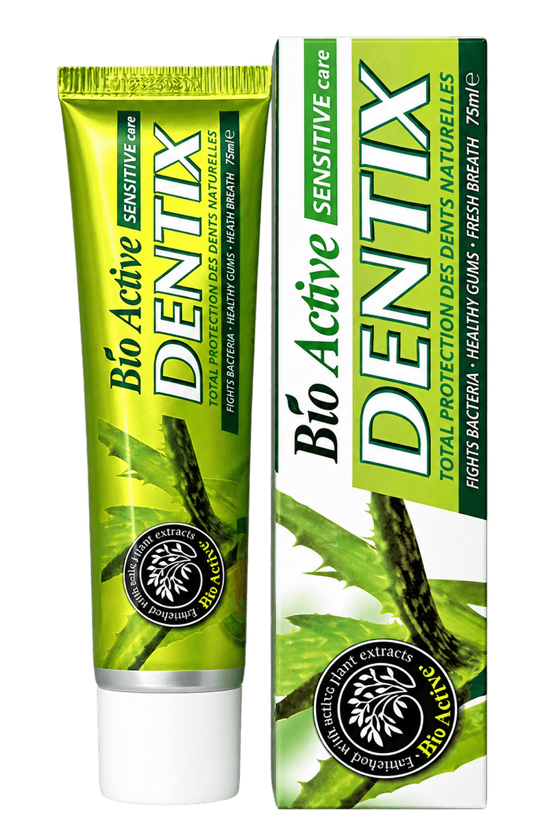 DENTIX Bio Active Sensitive Care Toothpaste, 75 mL, SKU DT002