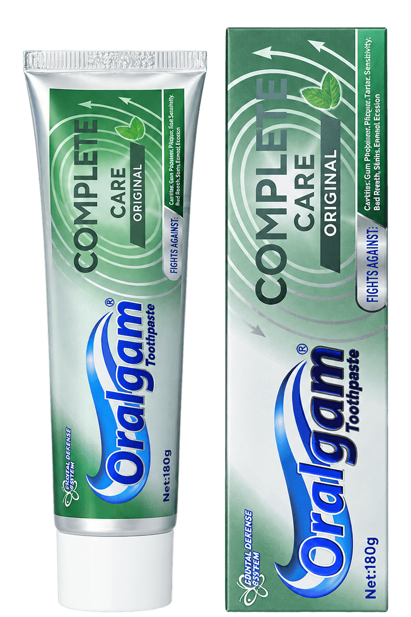 Oralgam Complete Care Original Toothpaste, 180 g, SKU OG297