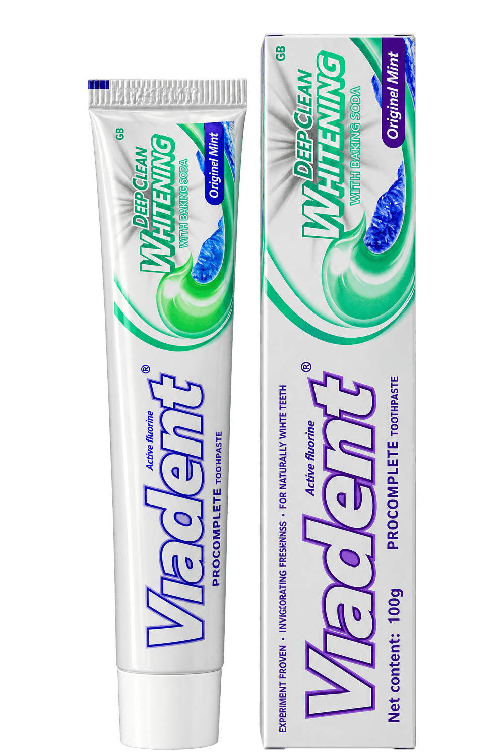 Viadent Deep Clean Whitening Procomplete Toothpaste, 100 g, SKU VD259